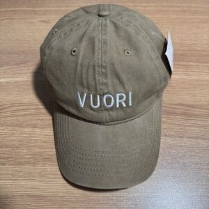 Vuori Baseball Hat Ball Cap Camel Unisex Adjustable New One Size